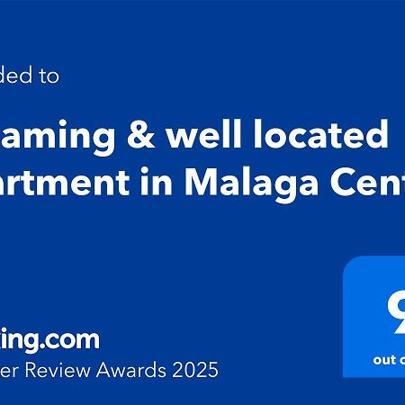 Gleaming & Well Located Apartment In Malaga Center Exterior foto